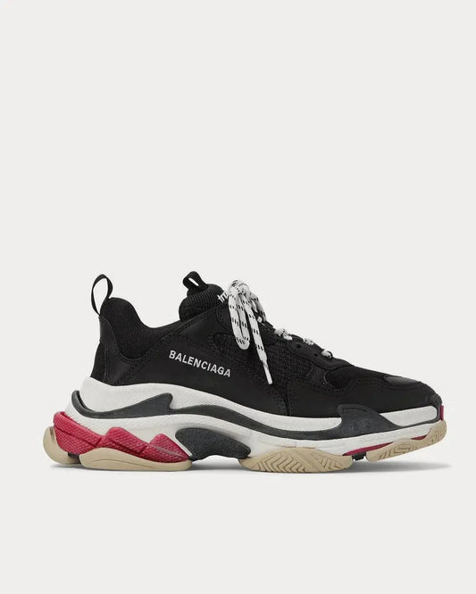 Balenciaga Triple S black/red trainer