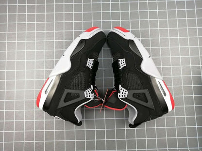 AIR JORDAN 4 RETRO
Black/ Fire Red-Cement Grey-Summit